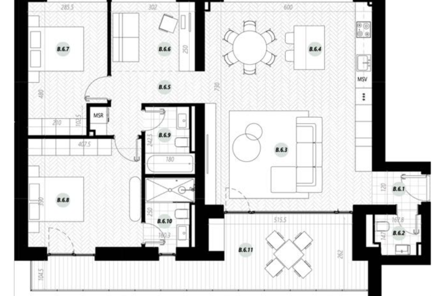 Catted Family 3 camere