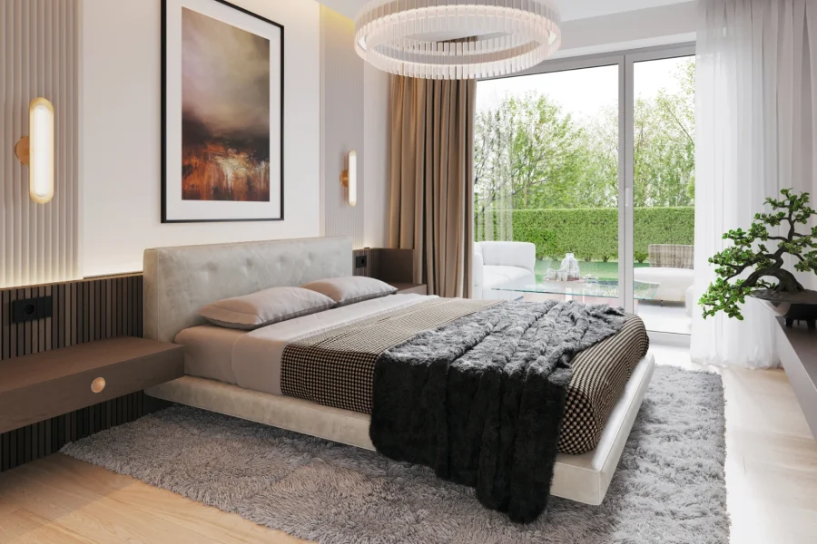 PARTER GRADINA DORMITOR MATRIMONIAL